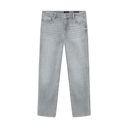 2613 Straight Wide Fit Jeans Used Grey Denim - productfoto