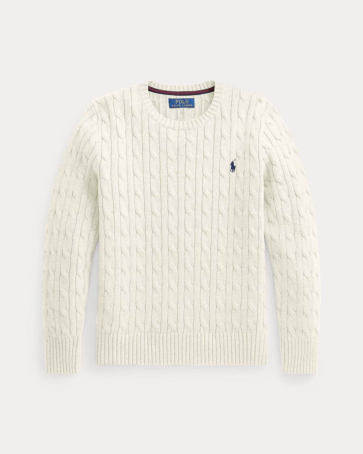 Ralph Lauren | Kids Cable Knit Beige &amp; Ecru
