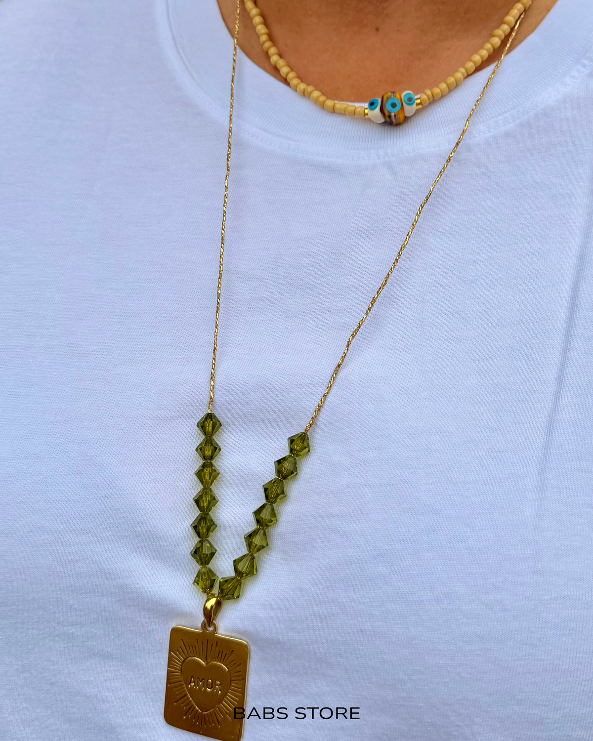 Green Amor | Necklace