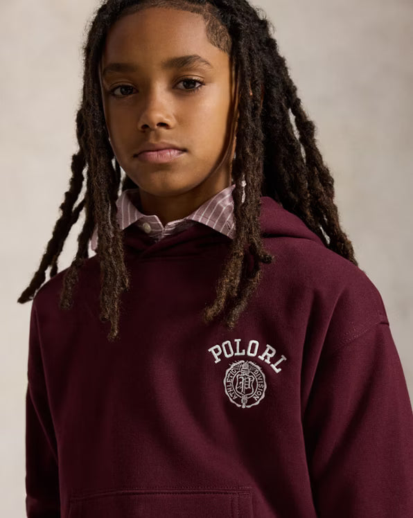 Ralph Lauren | Bordeaux Fleece Hoodie