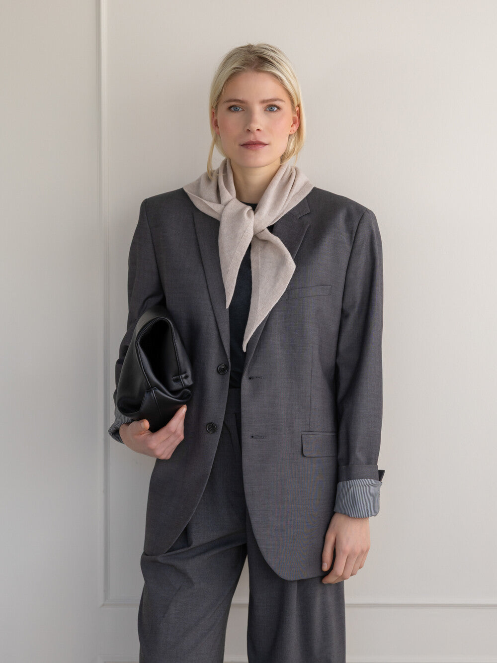 Cosy Sjaalmania | Triangle Small Oatmeal