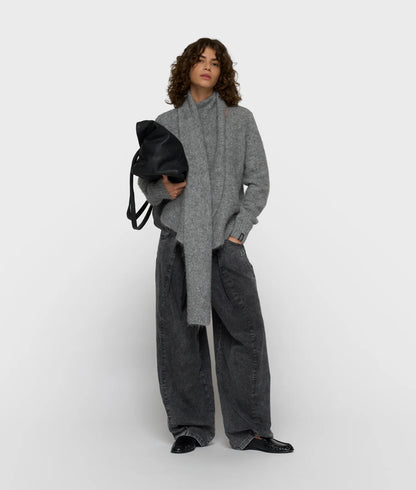 10DAYS | Wrap- over scarf sweat
