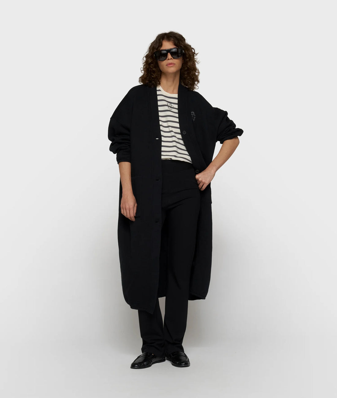 10DAYS | Lange Baseball Vest Black