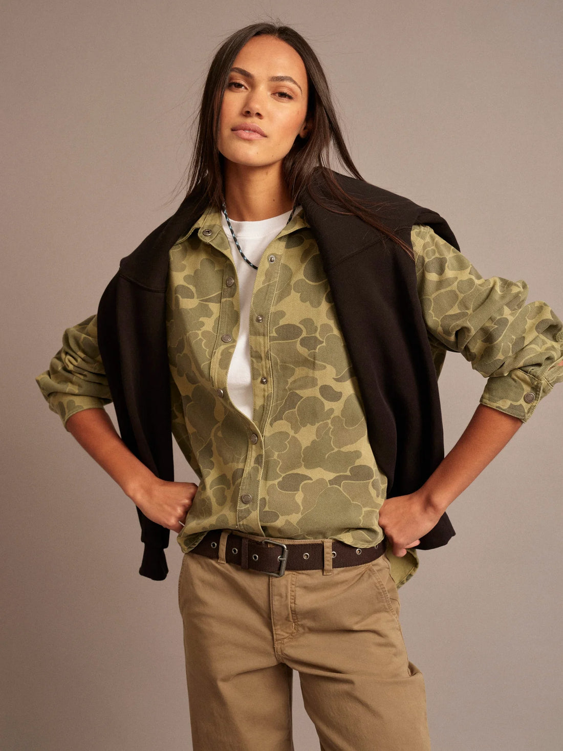Xirena | Gia Camouflage Shirt
