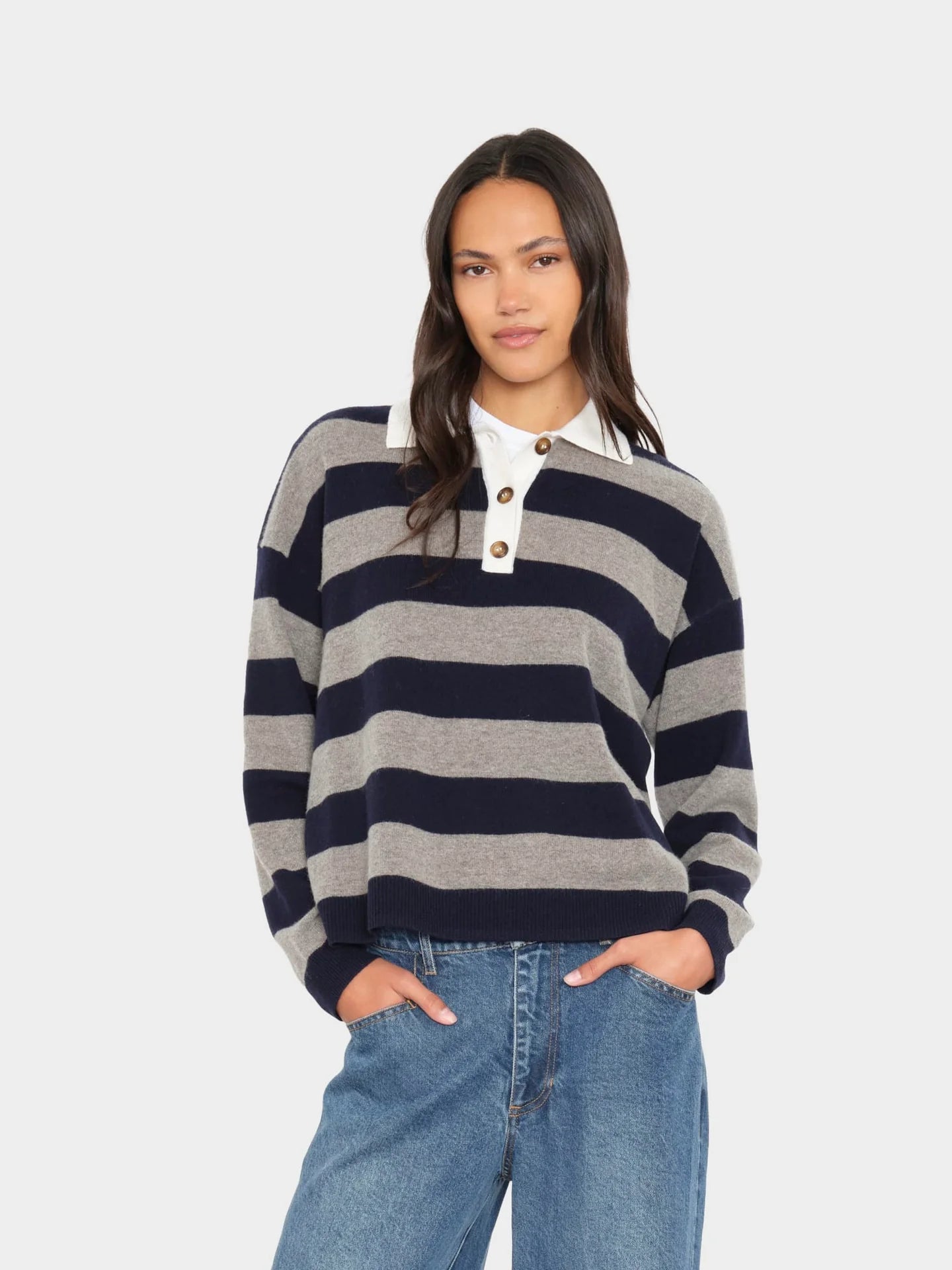 Xirena | Blouse polo knit